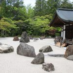 仏教寺院と石庭