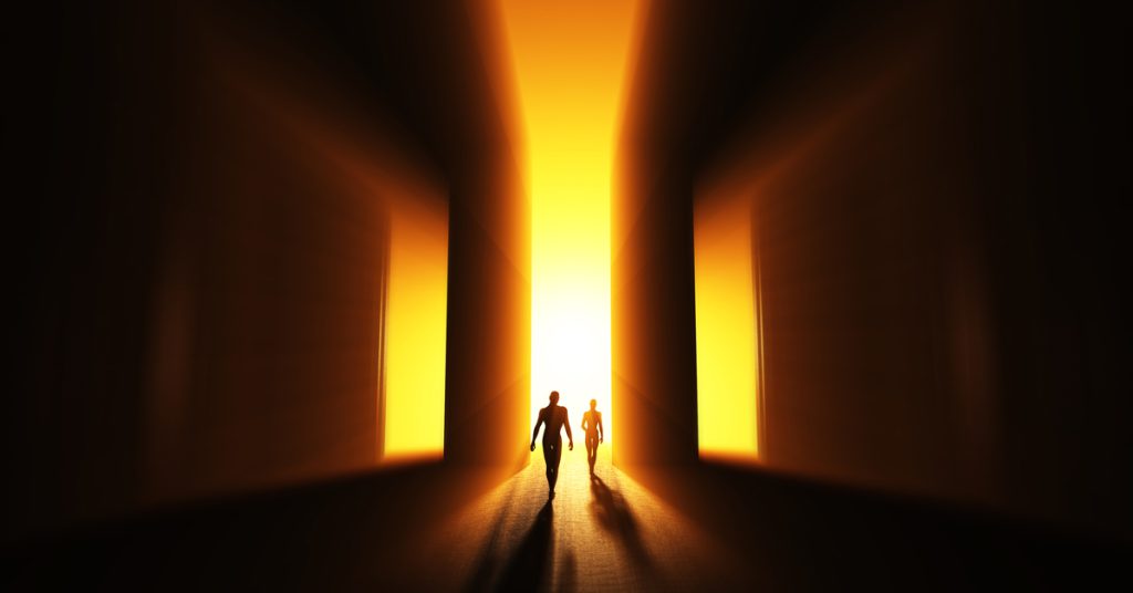 生まれ変わり（イメージ）