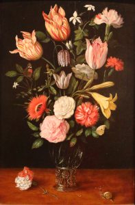 ヤン・ブリューゲル１世の花の絵２