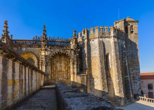 ポルトガルのトマールにあるテンプル騎士団の修道院