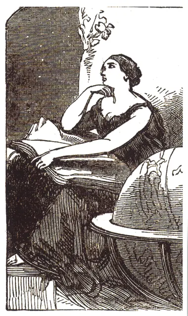 木版画『アレクサンドリアのヒュパティア』