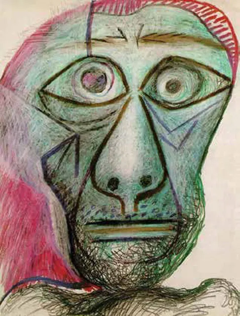 パブロ・ピカソの最晩年の自画像