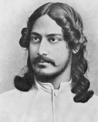 若い頃のタゴール