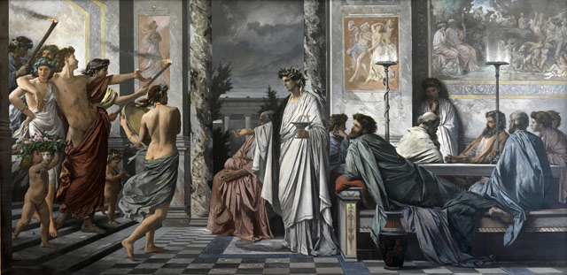 アンゼルム・フォイエルバッハ作
『プラトンの饗宴』（1869 年）