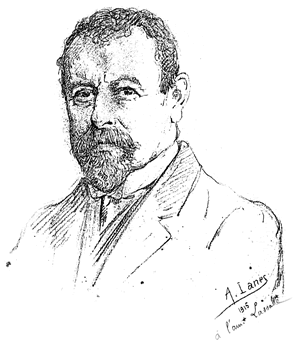 1915年当時のフランスバラ十字団の代表であったクロヴィス・ラサール。