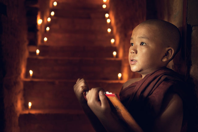 子供の僧侶（インスピレーションのイメージ）