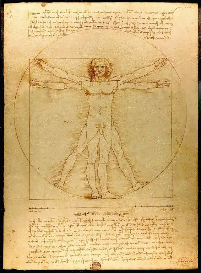ウィトウィウス的人体図
