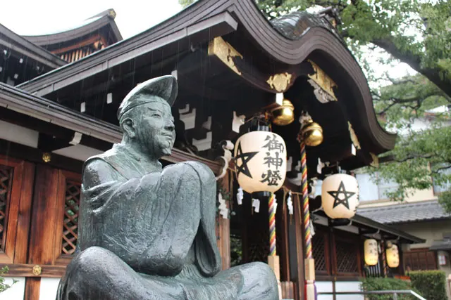安倍晴明像(京都市上京区、晴明神社)