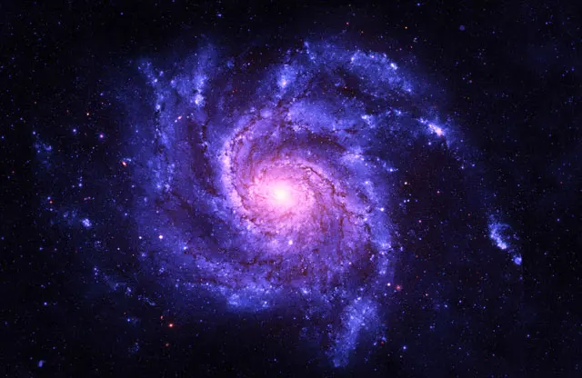 渦巻き銀河（宇宙の調和の一例）