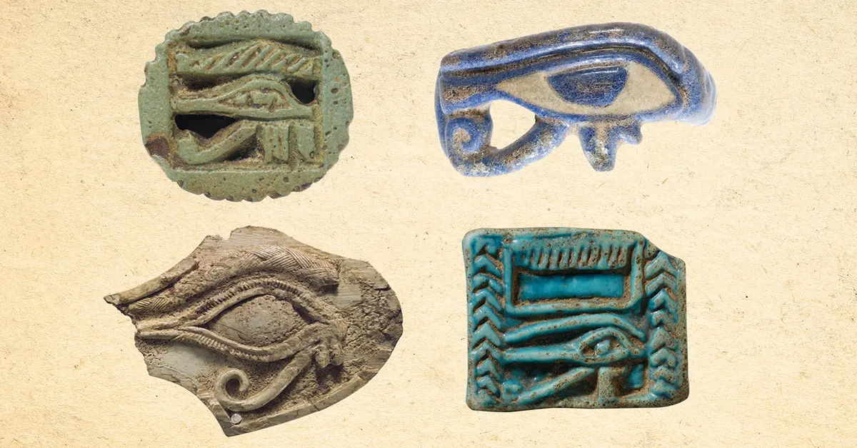 王の目 桑原ホルスの目 ウシャブティ 古代エジプト 考古学 副葬品