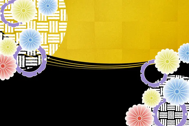 和風の文様（歴史のイメージ）