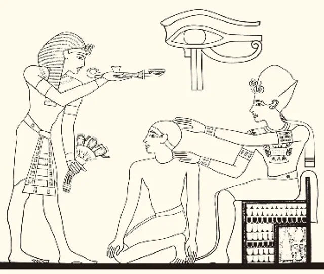 現代の神秘家ポール・ブラントン（1898-1981）は、入門儀式の過程とその結果引き起こされる意識の変化は神官がコントロールしていたと論じており、その論旨には説得力がある